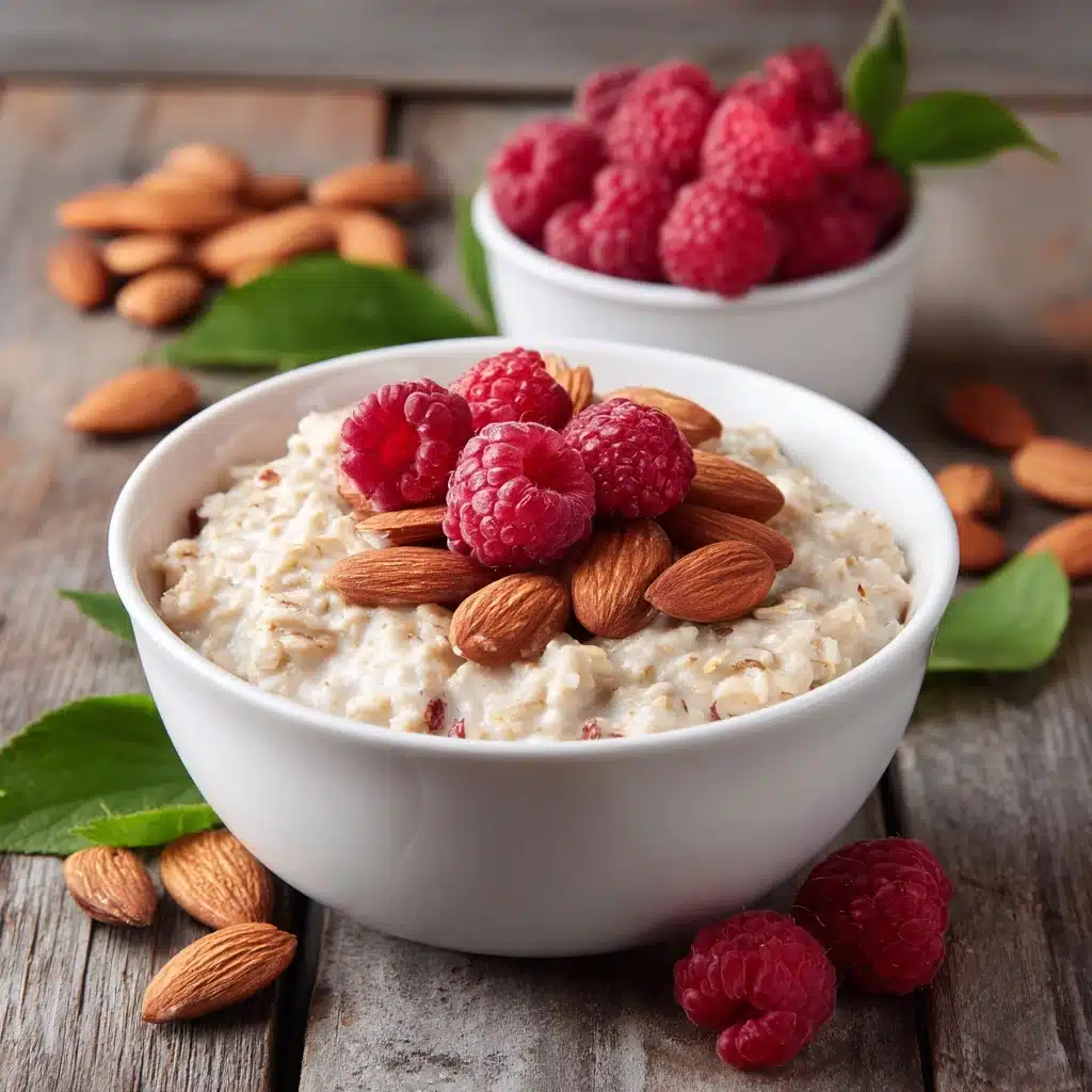 Raspberry Almond Oatmeal Recipe - Recipe Image