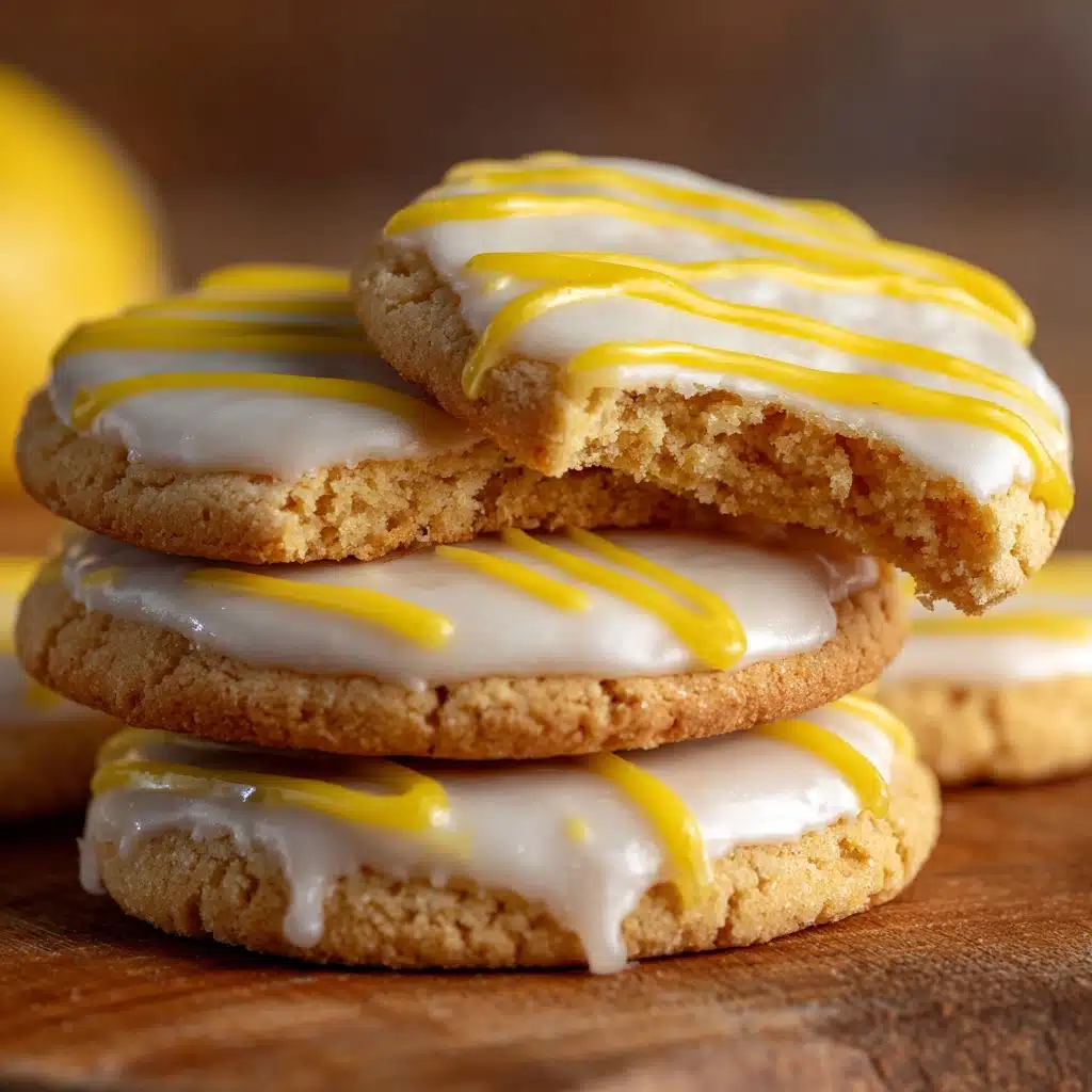 Luscious Lemon Heaven Cookies Recipe - Recipe Image