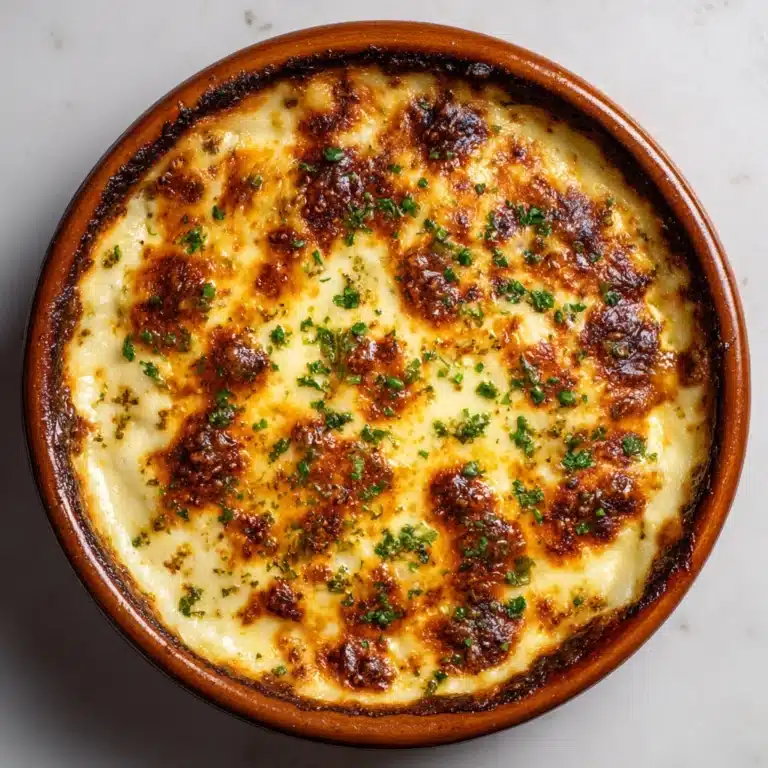Baked Garlic Bread Dip Recipe