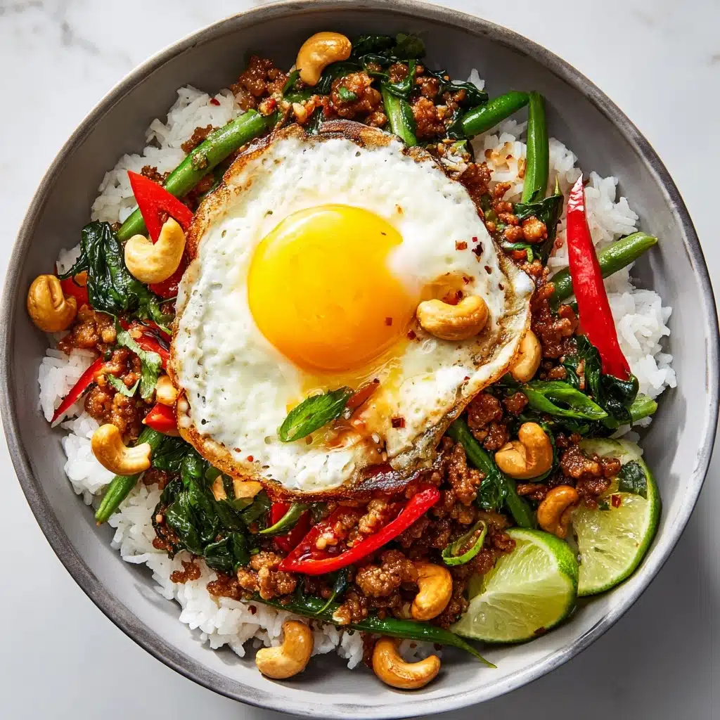 Thai Basil Cashew Chicken Recipe - Recipe Image