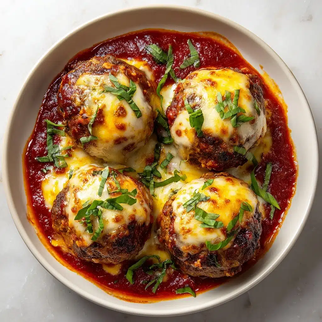Chicken Parm Meatballs Recipe