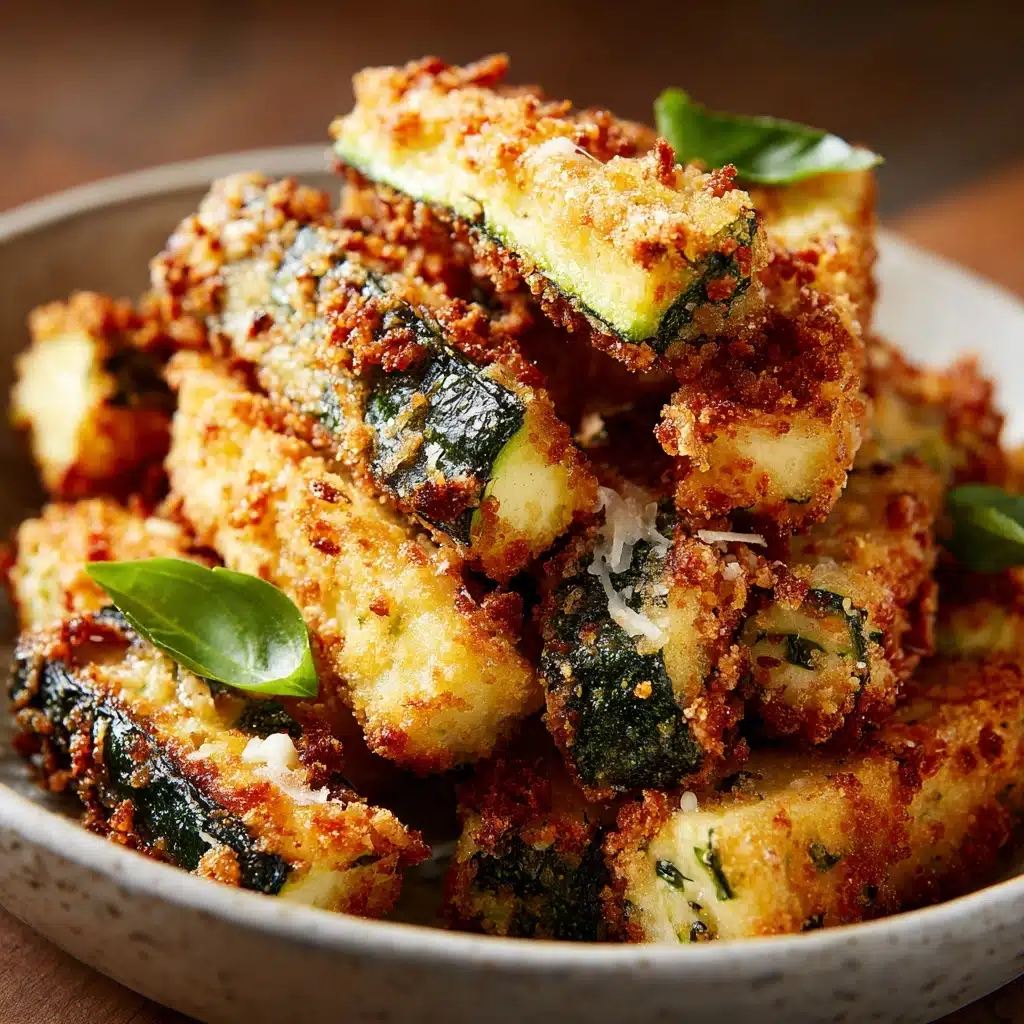 Crispy Low Calorie Air Fryer Zucchini Fries Recipe - Recipe Image