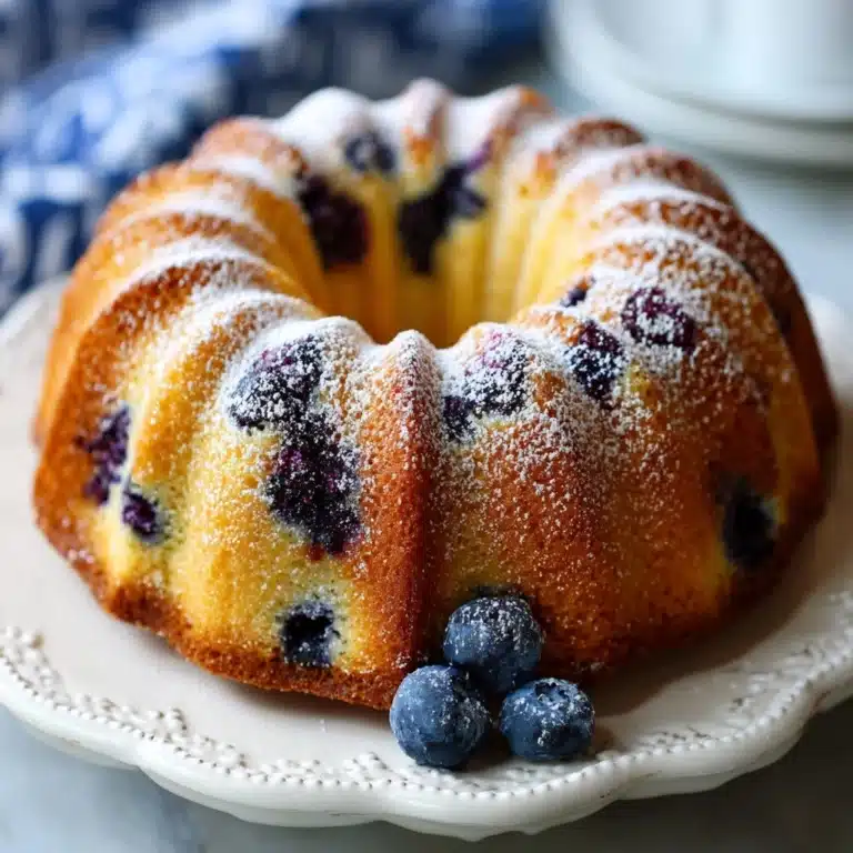 Blueberry Breakfast Cake Recipe
