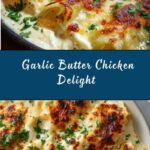 Cheesy Garlic Butter Chicken Recipe