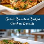 Garlic Boneless Baked Chicken Breast Recipe