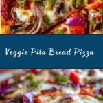 Veggie Pita Bread Pizza Recipe