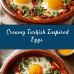 Turkish Inspired Eggs – Cilbir Recipe
