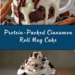 Cinnamon Roll Protein Mug Cake Recipe