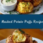 Mashed Potato Cheese Puffs Recipe
