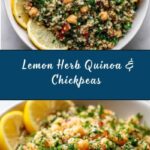 Lemon Herb Quinoa with Chickpeas Recipe