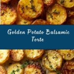 Golden Potato and Balsamic Torte with Fresh Thyme Recipe