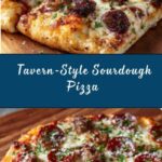 Tavern-Style Sourdough Pizza Recipe