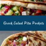Greek Salad Pita Pockets Recipe