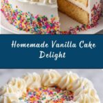 Homemade Vanilla Cake Recipe