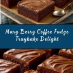 Mary Berry Coffee Fudge Traybake Recipe