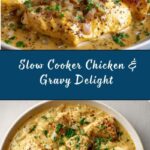 Slow Cooker Creamy Chicken & Gravy Recipe