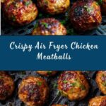 Air Fryer Chicken Meatballs With Parmesan Recipe