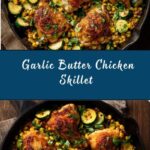 Garlic Butter Chicken with Zucchini and Corn Recipe