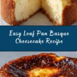 Loaf Pan Basque Cheesecake Recipe