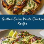 Grilled Salsa Verde Chicken with Pepper Jack Recipe