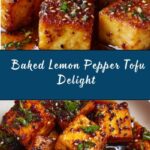 Baked Lemon Pepper Tofu Recipe