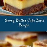 Gooey Butter Cake Bars Recipe