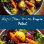 Roasted Winter Vegetable Salad with Maple Dijon Dressing Recipe