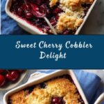 Sweet Cherry Cobbler Recipe