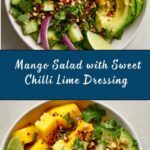 Mango Salad with Sweet Chilli Lime Dressing Recipe