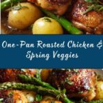 One-Pan Roasted Chicken with Spring Vegetables Recipe
