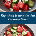 Watermelon Feta Cucumber Salad Recipe