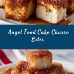 Angel Food Cake Churro Bites Recipe