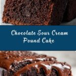 Chocolate Sour Cream Pound Cake Recipe