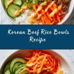 Korean Beef Rice Bowls Recipe