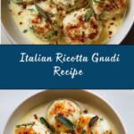 Italian Ricotta Gnudi in Cheese Sauce Recipe