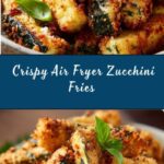 Crispy Low Calorie Air Fryer Zucchini Fries Recipe