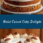 Homemade Moist Carrot Cake Recipe