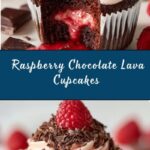 Raspberry Chocolate Lava Cupcakes Recipe