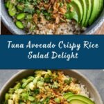 Tuna Avocado Crispy Rice Salad Recipe