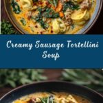 Creamy Sausage Tortellini Soup Recipe