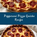 Pepperoni Pizza Quiche Recipe