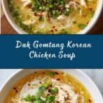Dak Gomtang (Korean Chicken Soup) Recipe