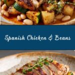 Healthy Spanish Chicken and Beans Recipe
