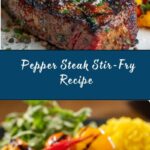 Pepper Steak with Bell Peppers and Onion Recipe
