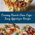 Creamy Ranch Slaw Cups Recipe