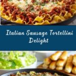 Creamy Italian Sausage Tortellini Recipe