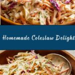 Best Homemade Coleslaw Recipe