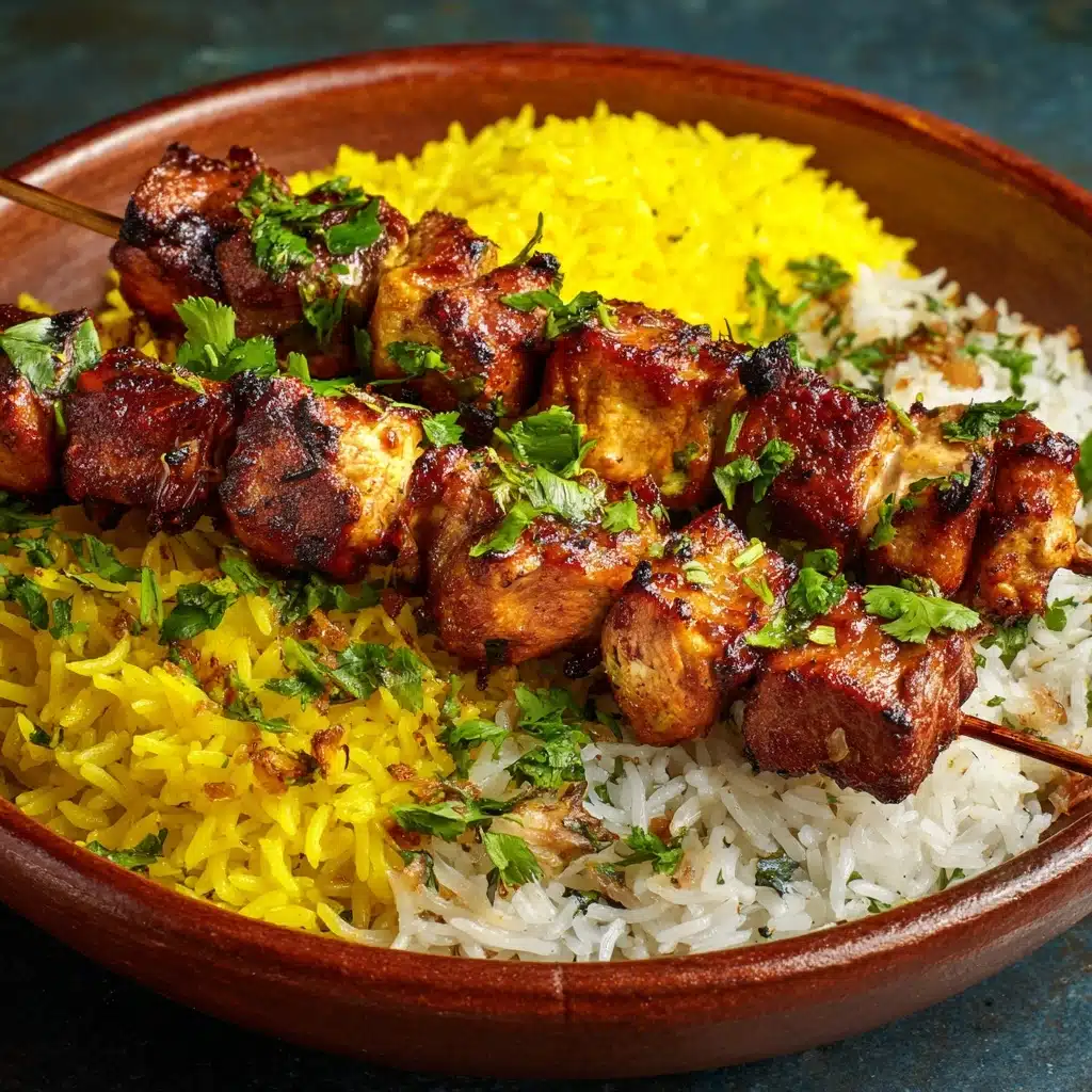 Cilantro Orange Chicken with Rice and Beans Recipe - Recipe Image