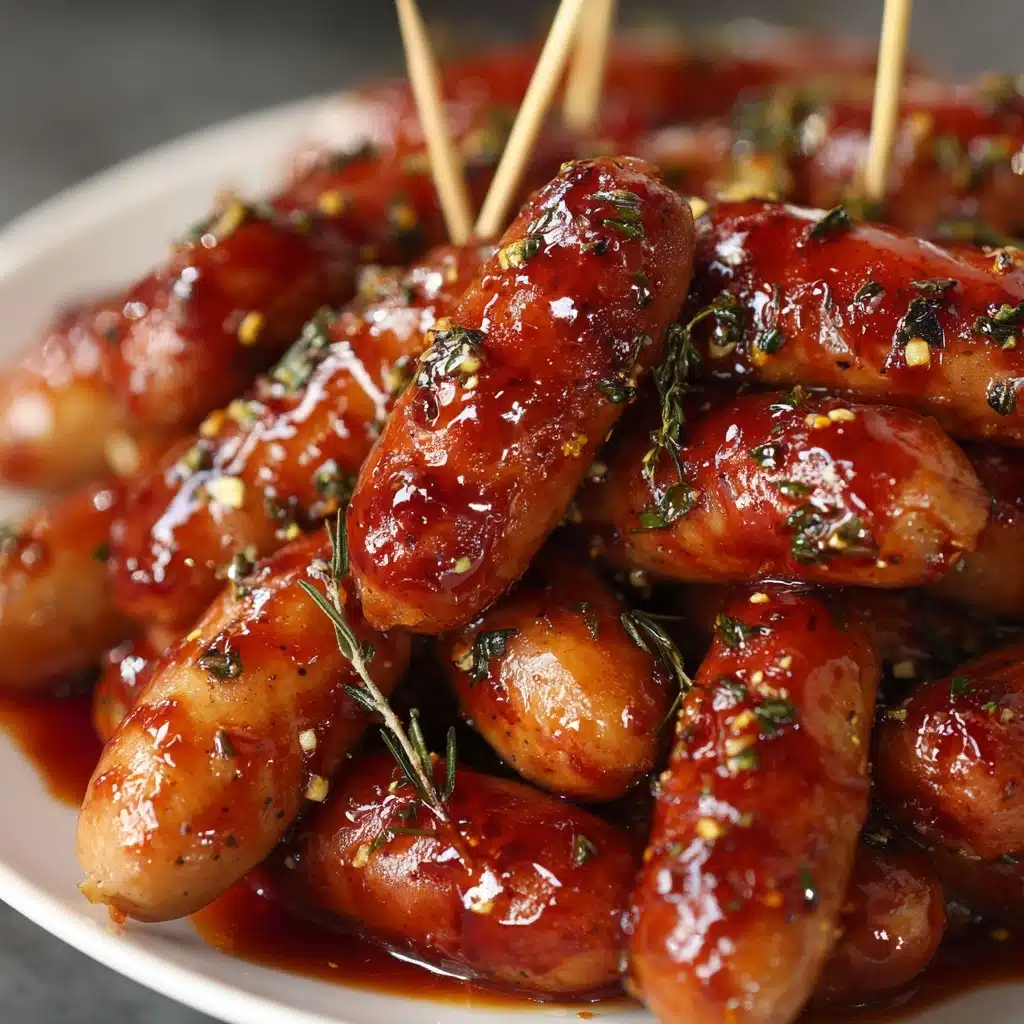 Hot Honey Garlic Lil Smokies Recipe - Recipe Image