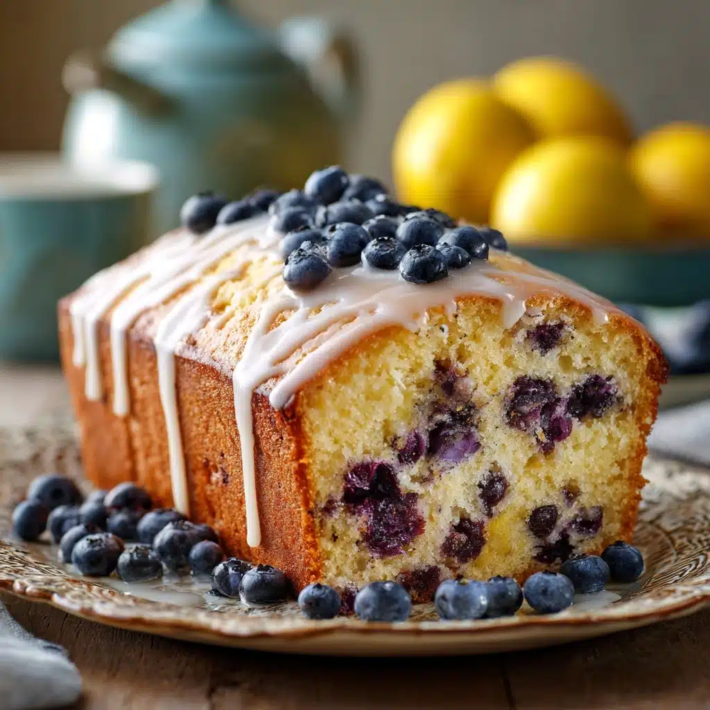 Lemon Blueberry Bread Recipe - Recipe Image